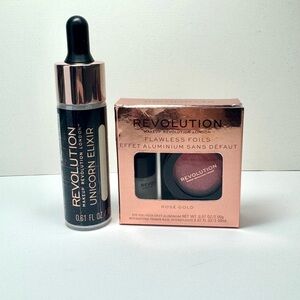 Makeup Revolution Unicorn Elixir & Flawless Foils - Rose Gold